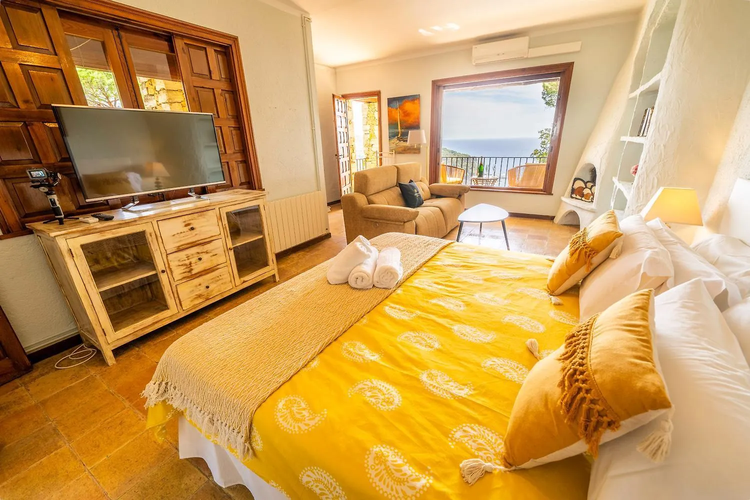 Villa Can Toni Lux Experience, Ideal Familias Con Vista Mar & Aircon 滨海略雷特