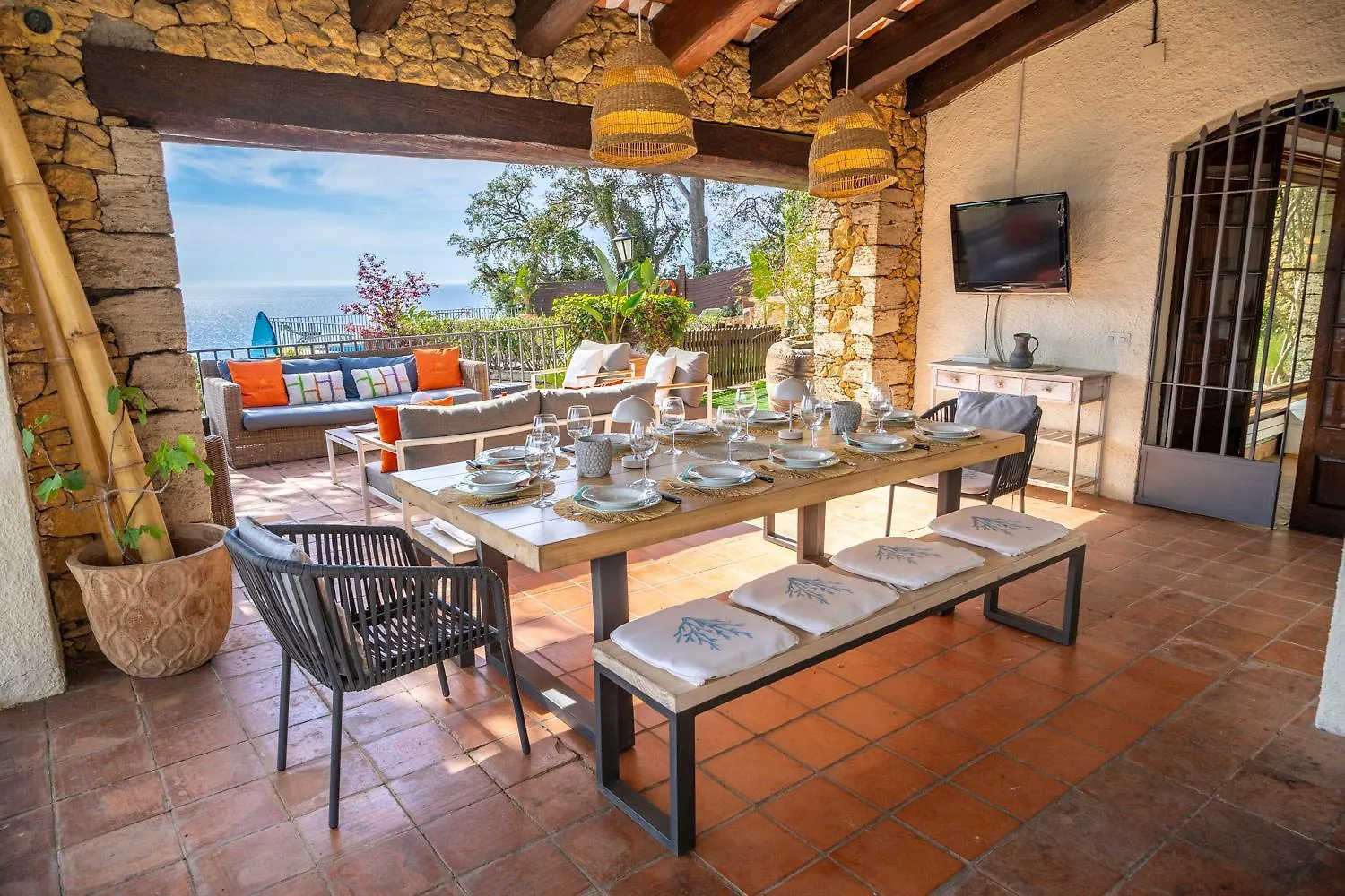 Villa Can Toni Lux Experience, Ideal Familias Con Vista Mar & Aircon 滨海略雷特